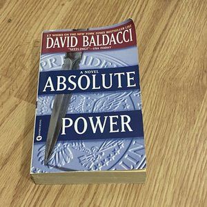 Absolute Power by David Baldacci Paperback Novel
